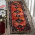 thumbnail image 2 of SAFAVIEH Vintage Hamadan Samia Oriental Runner Rug, Orange/Multi, 2'3" x 18', 2 of 8
