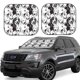 thumbnail image 1 of Balery Labrador Retriever Dog Parasol para parabrisas de coche de 2 piezas | Parasol plegable para parabrisas delantero de coche para la mayoría de sedanes-Medium, 1 of 6