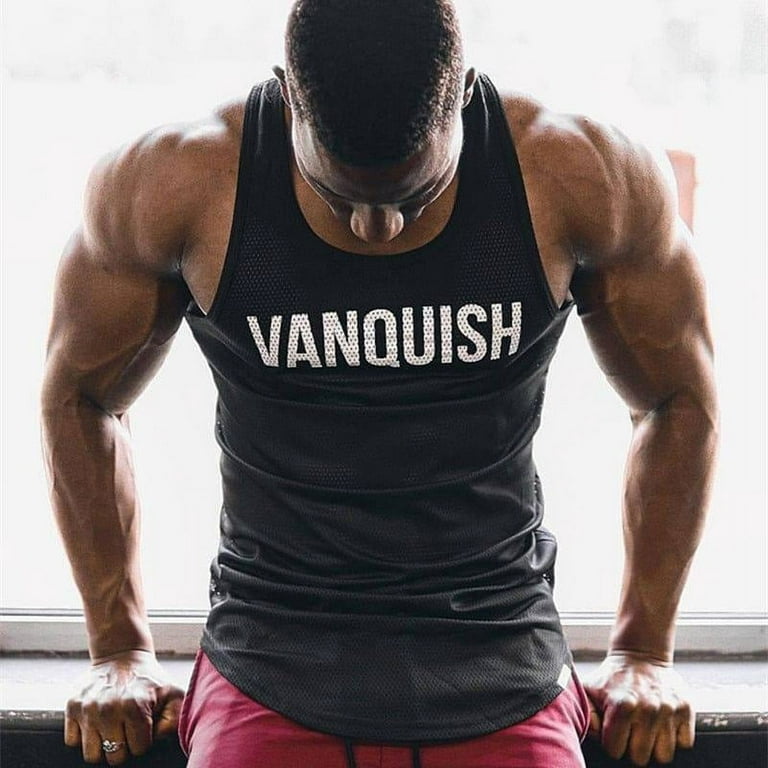 Vanquish, Gym Workout' Men's Premium T-Shirt