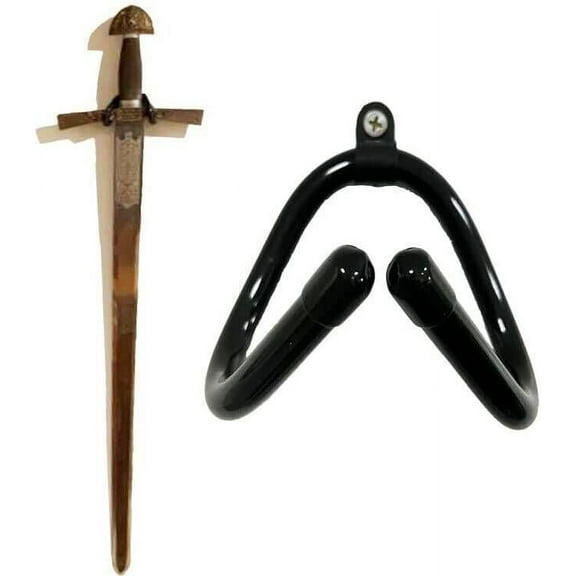 Mini Sword Wall Mount Display Rack Stand Holder Hook Hanger for All Sword, Dagger, Axe, Keyblade - Vertical or Horizontal Display - Easy to mold to your specific needs! -Simple and Sturdy