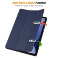 thumbnail image 2 of Dteck for Samsung Galaxy Tab S10 Ultra 14.6" 2024 Case, Protective Tri-Fold Cover and S Pen Holder, Auto Wake/Sleep, Deep Blue, 2 of 6