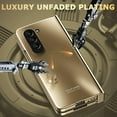 thumbnail image 2 of Compatible Champagne Gold Samsung Galaxy Z Fold 5 Case with Screen Protector,Gradient Frosted Electroplating Cover Hinge Case for Galaxy Z Fold 5 Case,Samsung Galaxy Z Fold 5 Phone Case for Men, 2 of 16