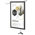 thumbnail image 4 of M&T Displays Buy Max LEDbox LED Light Poster Frame 24x36 Inch Black 1" Aluminum Profile Front Loading Wall Mounting Photo Picture Advertisement Sign Holder Mitered Corner Anti Glare Cover, 4 of 8