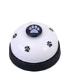 thumbnail image 1 of Pet Dog Potty Training Bells Footprint Pattern Communication Device for Dogs Puppy (White and Black), 1 of 6