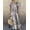 White, variant on Women's Summer Dress Beach Sundress Loose Dress Maxi Dress Bohemian Tie Dye Short Sleeve Crewneck Dress