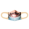 thumbnail image 1 of Mistaha Adult Male/Female Halloween Party Supplies Interesting 3D Pattern Washable Reuseable Breathable Anti-Dust Face Shield, 1 of 6