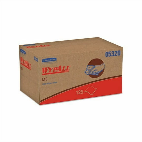 L10 Towels POP-UP Box, 1Ply, 9 x 10 1/2, White, 125/Box, 18 Boxes/Carton