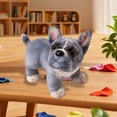thumbnail image 2 of Lifelike and Cute Frenchie Stuffed,Realistic Plush French Bulldog Toy, Adorable Little Puppy for Dog Lover or Plushie Collector,Great Gift, 2 of 4