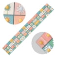 thumbnail image 5 of Yayeee Table Runner 70 inches Long Home Kitchen Dinning Party Decoration, Daisy Mosaic, 5 of 7
