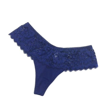 ZVNAH Panties for Women Women s Panties Women Sexy Lace See-Through Breathable Soft Briefs Panties Lingerie Underwear Panties for Women Plus Size