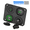 Green set, variant on 4 in 1 12V Switch Panel, QC3.0 Dual USB Fast Car Charger with LED Voltmeter, ON/OFF Toggle Switch & Cigarette Lighter Socket, Waterproof Multifunctional Power Outlet Panel for Car Boat Marine Truck R