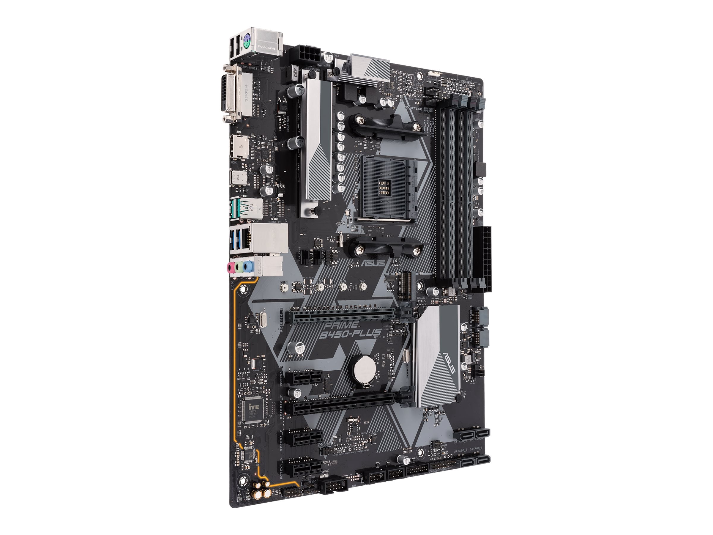 ASUS PRIME B450-PLUS - Motherboard - ATX - Socket AM4 - AMD B450