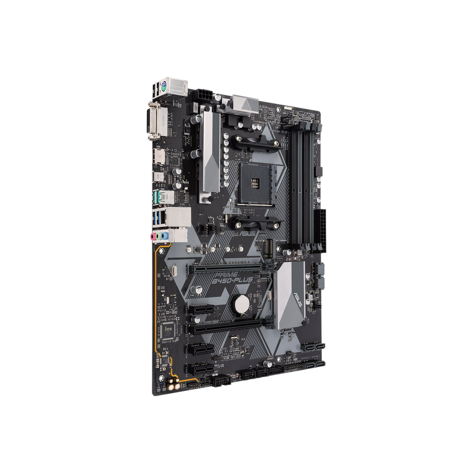 ASUS PRIME B450-PLUS - Motherboard - ATX - Socket AM4 - AMD B450