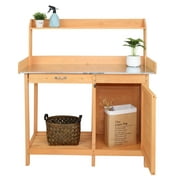 UBesGoo Garden Workbench With Drawers And Cabinets