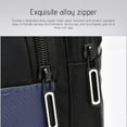 thumbnail image 7 of uublik Mens Canvas Sling Bag Small Crossbody Backpack Hiking Daypack Rucksack For Men Women Outdoor Cycling Travel, Blue, 7 of 7