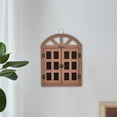thumbnail image 4 of yuksok Window View Chalkboard Message Board Hanging for Restaurant Menu Bedroom Brown, 4 of 9