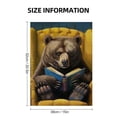 thumbnail image 2 of Sheronv Bear Wooden Jigsaw Puzzle Vertical Challenging Difficult Wood Puzzles for Adults Gift for Family Friends 500PCS, 2 of 8