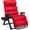 Crimson Red, variant on NeoNiches Oversized Zero Gravity Chair, Folding Outdoor Patio Recliner, XL Anti Gravity Lounger w/Removable Cushion, Cup Holder, Side Tray, 350lb Capacity - Wheat