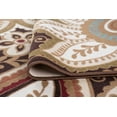 thumbnail image 6 of Transitional 5x7 Area Rug (5' x 7') Floral Brown, Beige Living Room Easy to Clean, 6 of 9