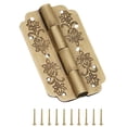 thumbnail image 1 of Wooden Box Hinge Kitchen Cabinet Small Hinge Antique Retro Small Hinge Bronze 1Pc, 1 of 9