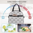 thumbnail image 4 of Honeii Panda Bear Print Lunch Box,Insulated Lunch Bag,Lunch Tote Bags,Leakproof Cooler Lunch Case for Travel Work Picnic, 4 of 7