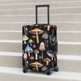 thumbnail image 5 of Uemuo Mushrooms and Autumn Leaves Printed Washable Luggage Cover - Fashion Suitcase Protector Fits 18-32 Inch Luggage -Large, 5 of 9