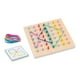 thumbnail image 1 of Geoplano de madera con bandas elásticas y tarjetas estampadas, un juego de pensamiento para desarrollar la motricidad fina y la educación visual en lo, 1 of 4