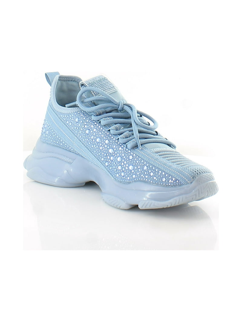 Steve Madden Women's Maxima Knit Rhinestone Fashion Sneaker