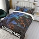 thumbnail image 3 of Gárgolas Conjunto de sábanas temático, trío de piezas, cómodo y amigable con la piel, diseño único, regalo de decoración para el hogar para familiares, amigos y fans,173cm *218cm, 3 of 6