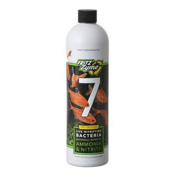 Fritz Aquatics 80209 16 oz Zyme 7 - Live Nitrifying Bacteria for Freshwater