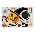 thumbnail image 1 of Etiqueta de la ventana Autoadhesiva Fuerte adherencia Patrón de terror extraíble Mejorar la atmósfera Pvc Calcomanía de la ventana de Halloween Etiqueta de fondo de la pared Soporte para el hogar, 1 of 5