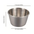 thumbnail image 3 of CG 5pcs 201 Stainless Steel Pancake Sauce Cup, Salad Tomato Sauce Dipping Sauce Cup Dipping Sauce, 3 of 4