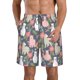 thumbnail image 1 of Fotbe Llamas Trajes de Baño Estampados para Hombre, Shorts de Verano de Secado Rápido, Ropa de Playa, Bañadores-Small, 1 of 6