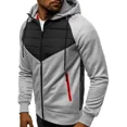thumbnail image 2 of Sudadera Hombre Con Capucha Deportiva Con Cierre Hoodie, 2 of 6