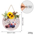 thumbnail image 3 of Xihbxyly Ofertas Del Prime Day Puerta de Madera y Motivos Del Día de La Independencia y Letreros Decorativos y Colgantes Artesanales E Interiores, 3 of 7