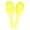 Yellow, variant on NFTIGB 2Pcs Music Maracas Oval Shaped Plastic Hand Percussion Rattles Music Instrument for KTV Party Kindergarten Red (10.24 inches / 26.00 cm)