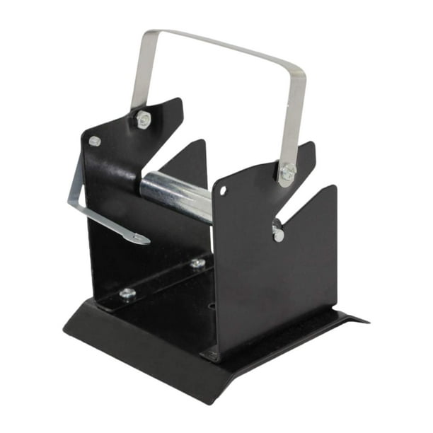 Soldador Dispensador de carrete de soldadura Robe de soldadura Metal Ajuste, portátil, soporte profesional de alambre, herramienta de soldadura de