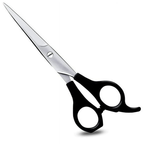 Professional Hair Cutting Scissors, Sharp Razor Edge Hairdressing Scissors Salon Hair Scissors,Stainless Steel, Lightweight Haircut Scissor (Hair Cutting Scissors-Black)