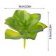 thumbnail image 2 of Flor de simulación suculenta hoja de perla escritorio decoración del hogar ramo de boda flores falsas, 2 of 2