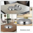 thumbnail image 3 of 3pcs Alimentaire Couvre Steak en Acier Inoxydable Couvre les Couvertures de Service de Steak Alimentaire Résistant à l'Huile, 3 of 8