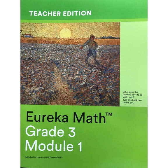 Pre-Owned Eureka Math, Grade 3, Module 1, Properties of Multiplication and Division, Teacher Edition, c. 2015, 9781632553638, 1632553635