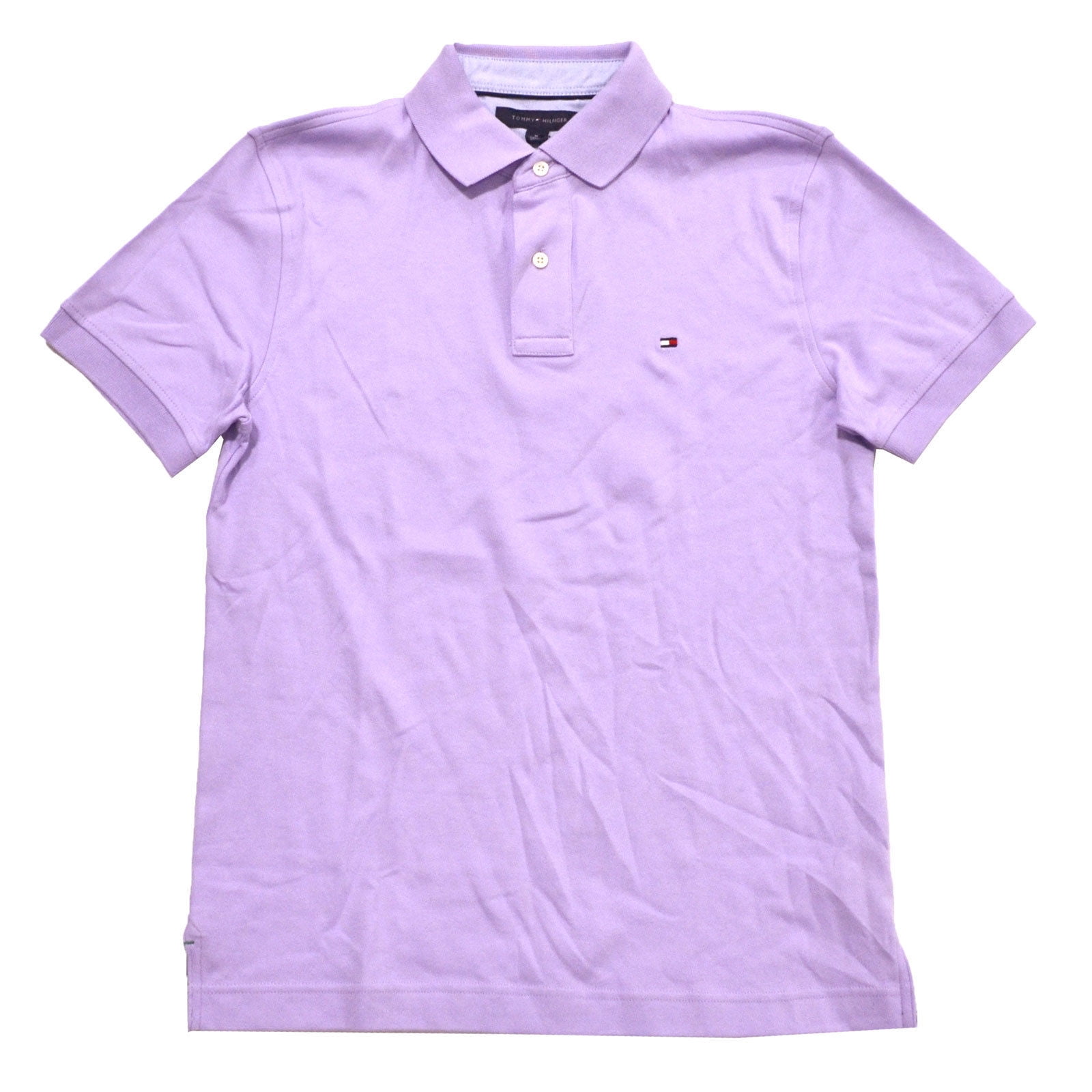 Monótono En la madrugada Influyente Tommy Hilfiger Mens Custom Fit Interlock Polo Shirt (M, Lavender) -  Walmart.com