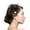 Z4-Black, variant on FUZHIQ Peacock Feather Hair Clip Pin Bridal Wedding Dance Party Hair Accessory