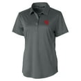 thumbnail image 2 of Women's Cutter & Buck Steel Western Kentucky Hilltoppers Vault Prospect Textured Stretch Polo, 2 of 3