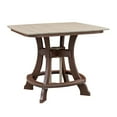 thumbnail image 3 of OS Home and Office CS130WWTB-K Five Piece Square Counter Height Dining Set, 3 of 8
