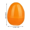 thumbnail image 2 of 6 Pack Prefilled Easter Eggs,2.6*1.9 inch Filled With Cute Animal Toys, for Easter Egg Hunt, Basket Stuffers, Party Favors, Classroom Prizes, Colorful Assorted Easter Decorations., 2 of 7