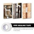thumbnail image 5 of FENGGUIQU White Rubberized Sealant Tape for Leak Repairs and Home Maintenance, 2 Pieces Tape, 5 of 6