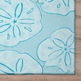 thumbnail image 5 of Addison Rugs Indoor/ Outdoor Surfside Starfish Washable Rug New Blue - 10' x 14', 5 of 5