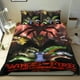 thumbnail image 1 of Alas de Fuego Conjunto de sábanas temático, trío de piezas, cómodo y amigable con la piel, diseño único, regalo de decoración para el hogar para familiares, amigos y fans,135cm *200cm, 1 of 6