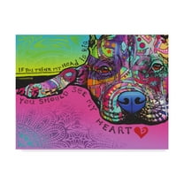 Trademark Fine Art 'You Should See My Heart' Canvas Art by Dean Russo